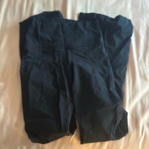 black tna flare leggings